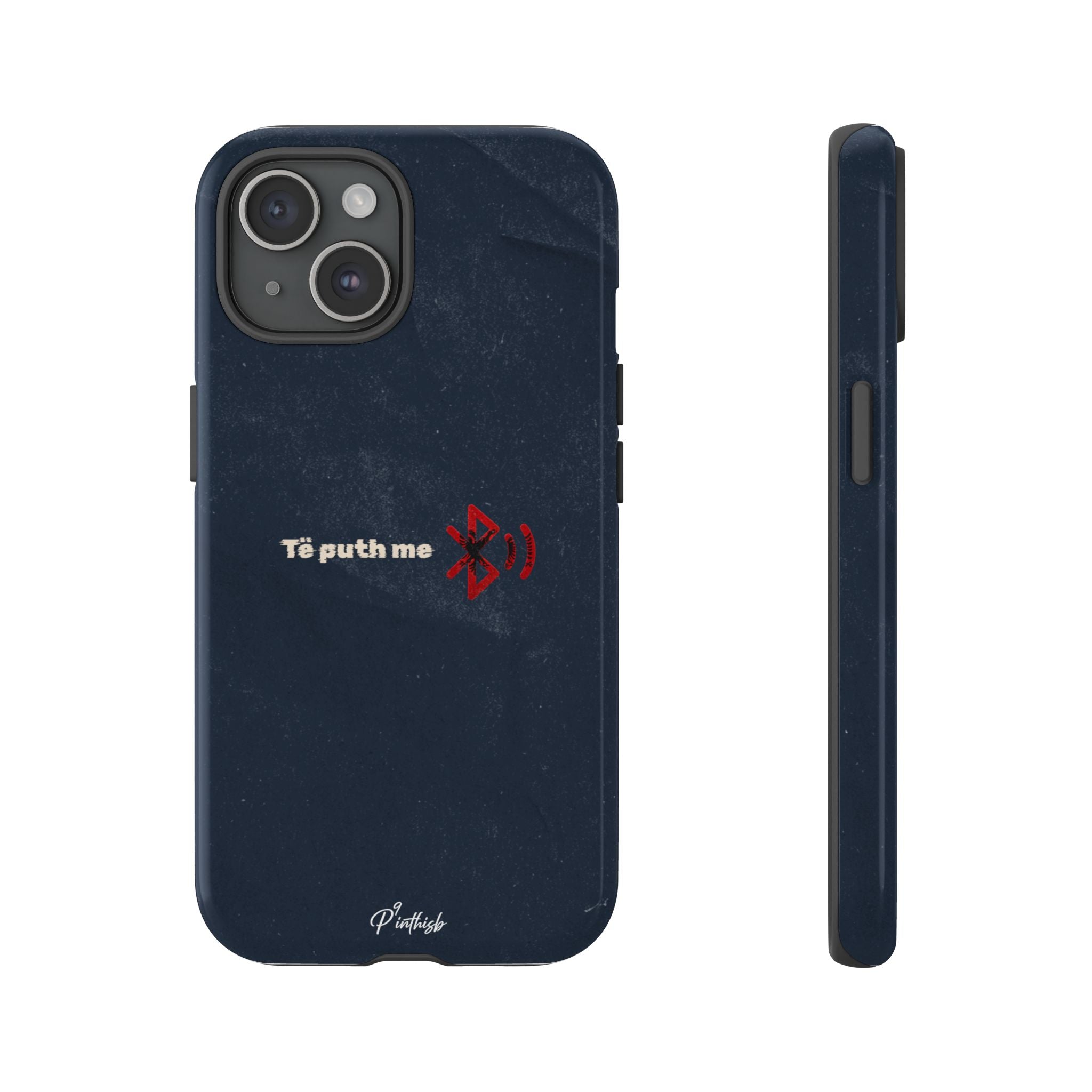 "Te puth me bluetooth" Tough Phone Case