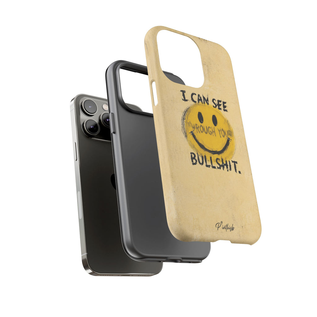 Smiley Anti-BS Tough Case