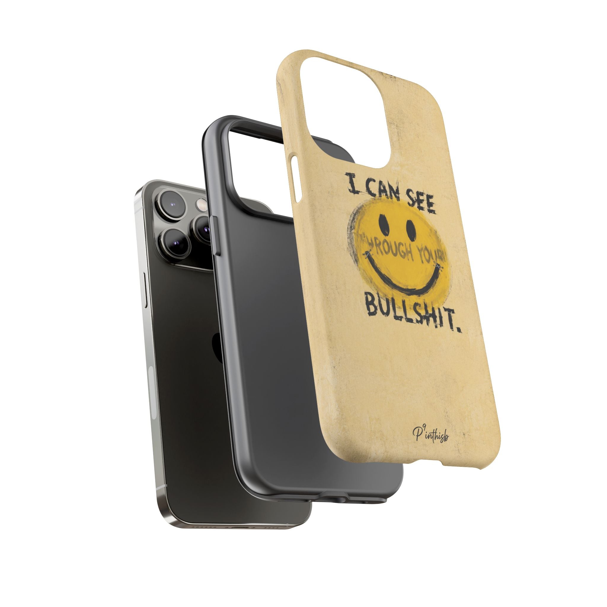 Smiley Anti-BS Tough Case