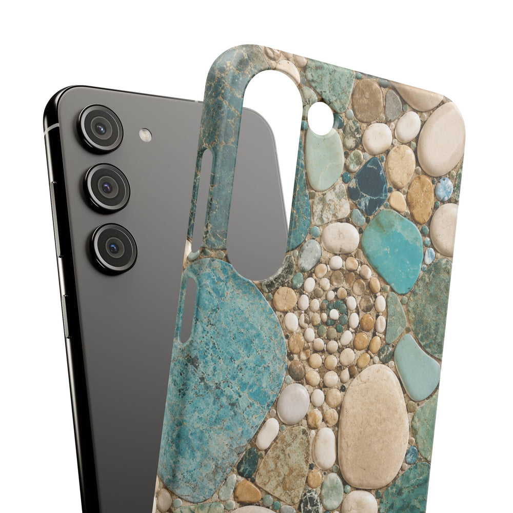 Sea Glass Mosaic Snap Case