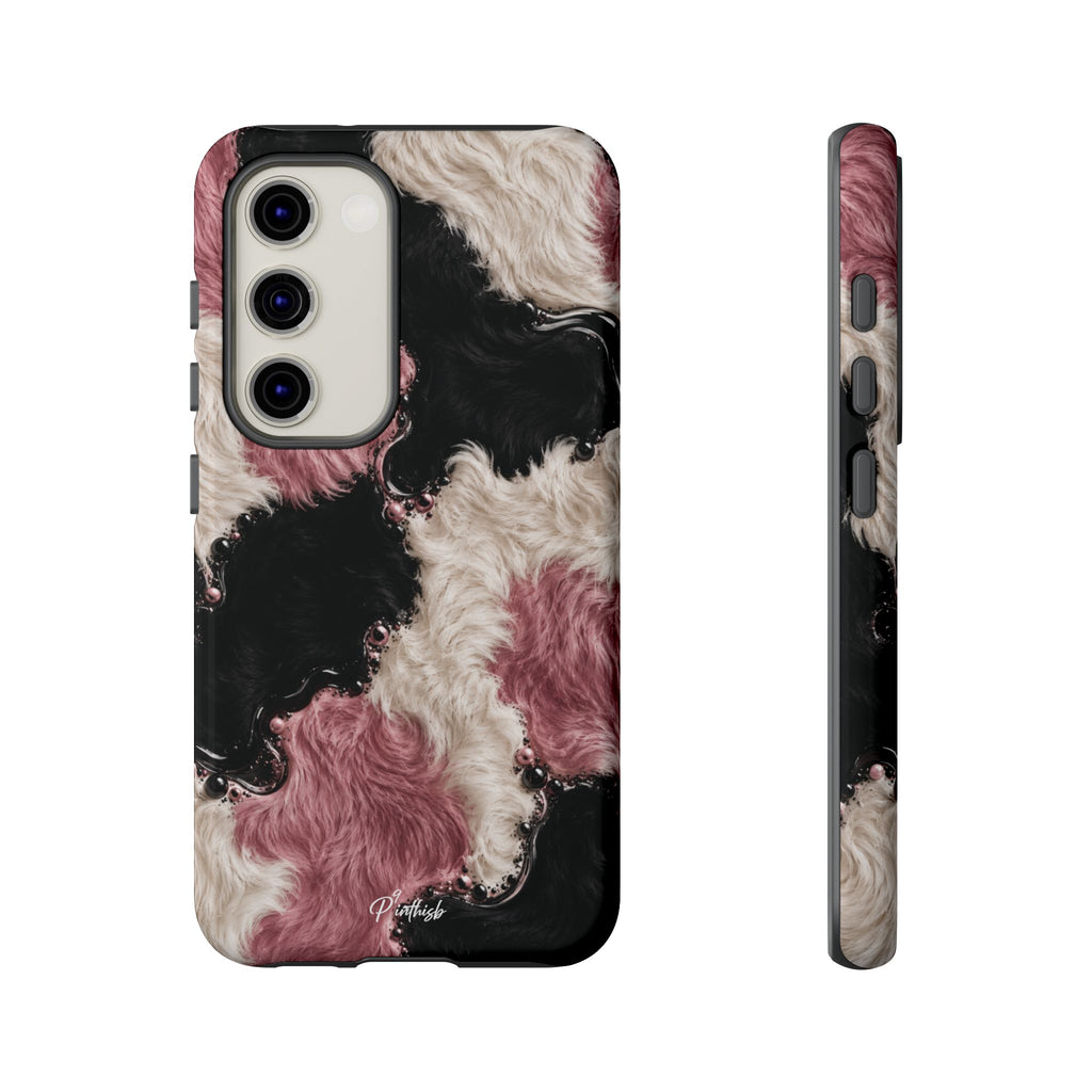 Cow Print Swirl Tough Case