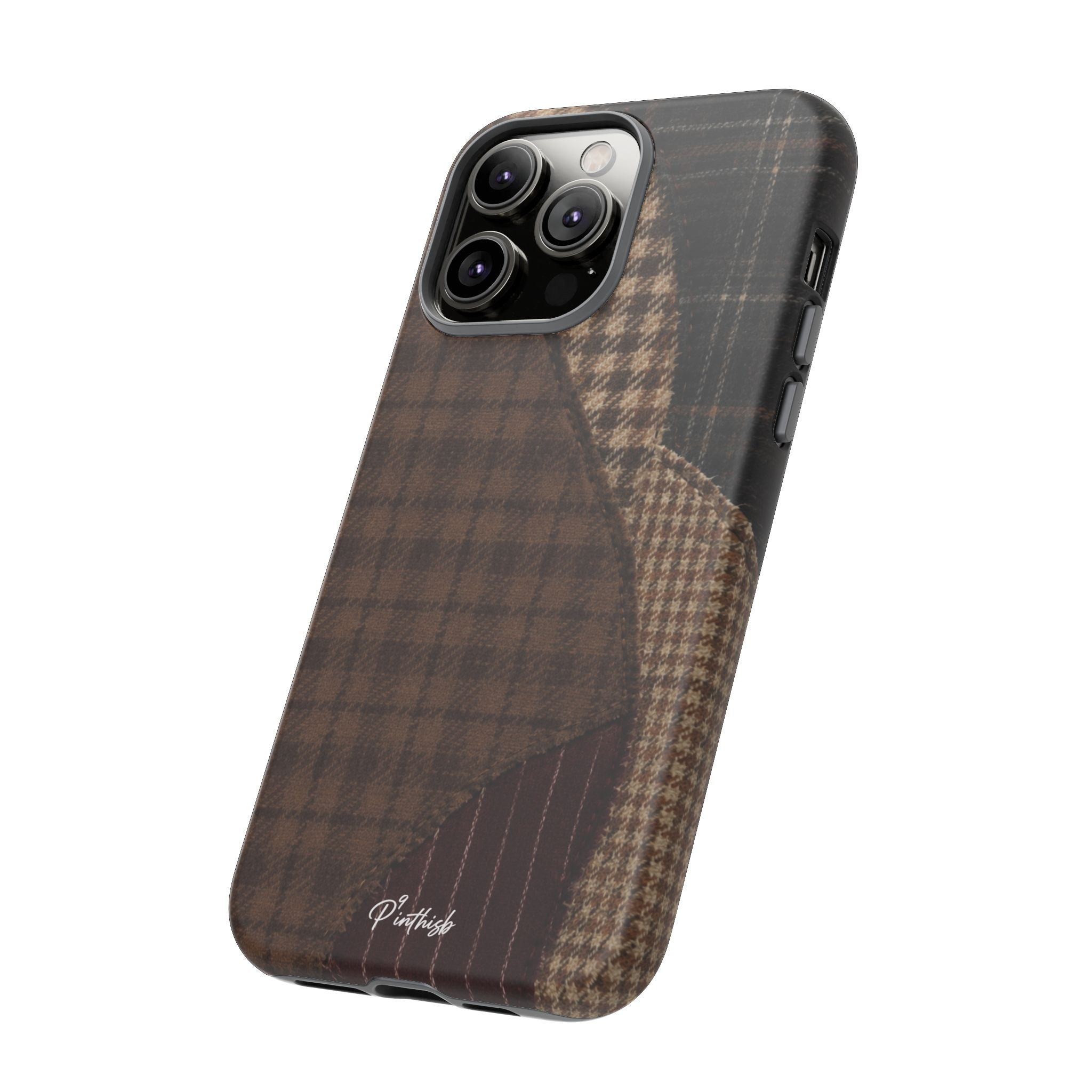 Rustic Brown Retro Tough Case