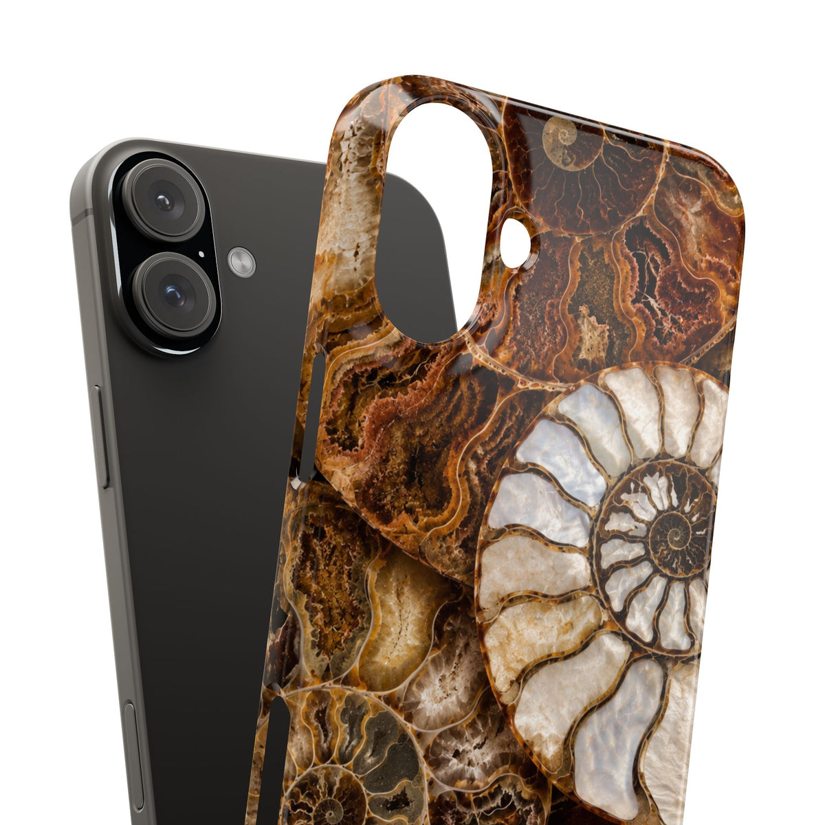 Nautilus Fossil Snap Case