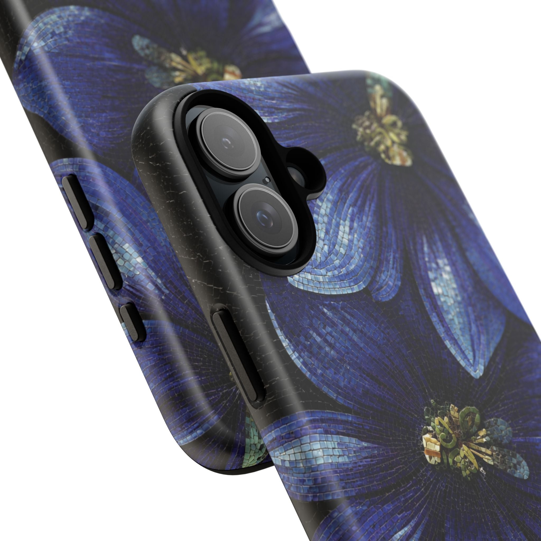 Blue Floral Tough Case