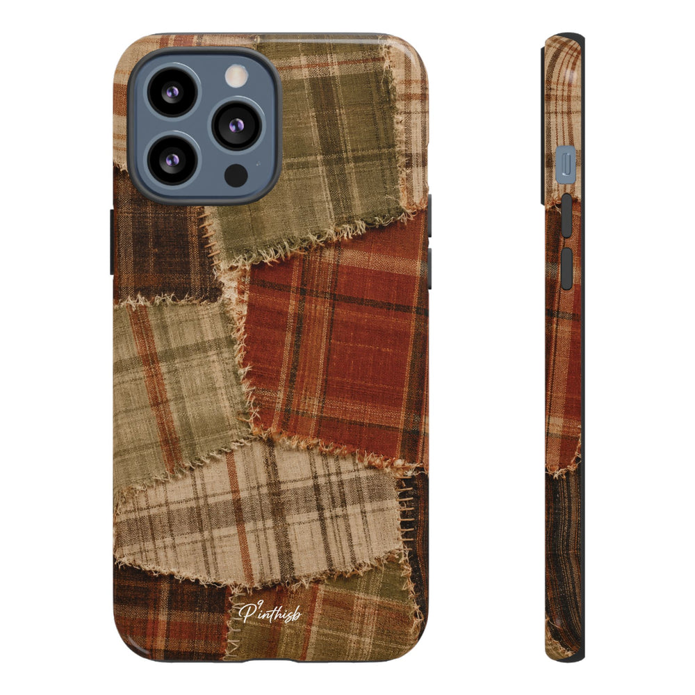 Rustic Fall Patchwork Tough Case
