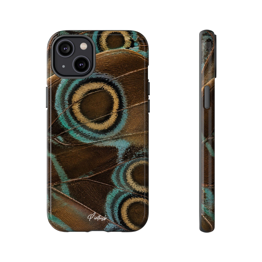 Peacock Feather Pattern Tough Case