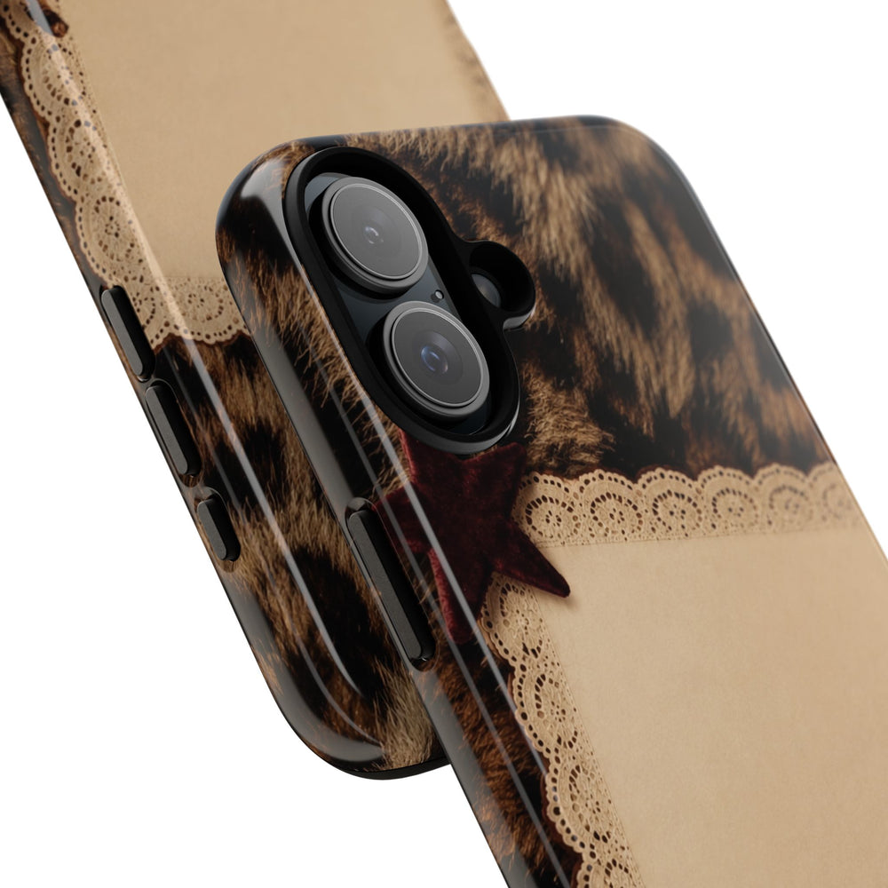 Personalized Leopard Lace Phone Case
