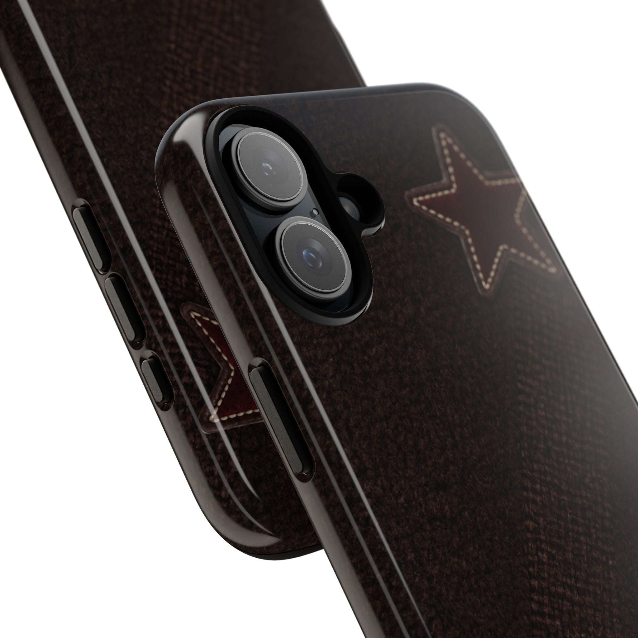 Rustic Stitched Star Phone Case