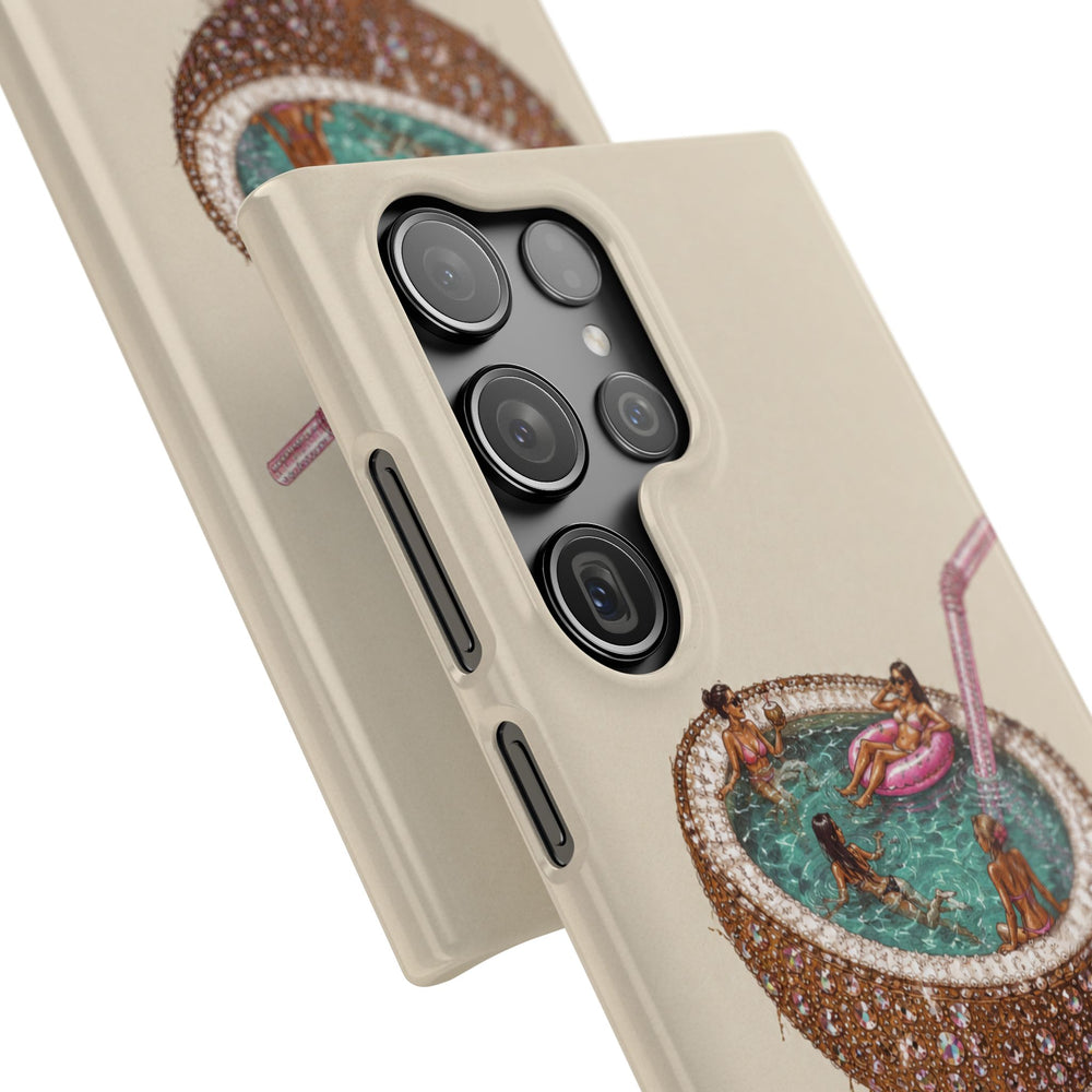 Coconut Pool Snap Phone Case