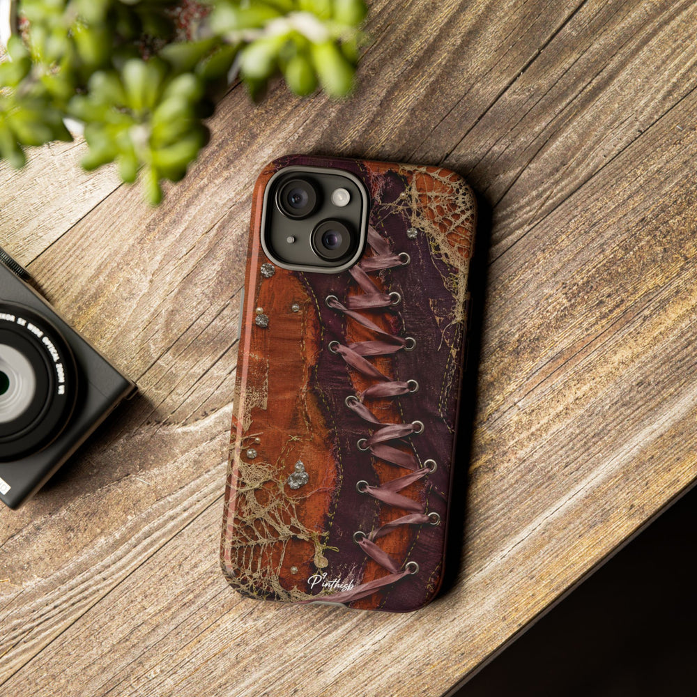 Vintage Leather Lace Tough Case
