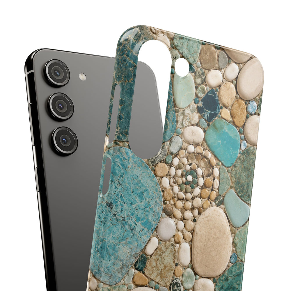 Sea Glass Mosaic Snap Case