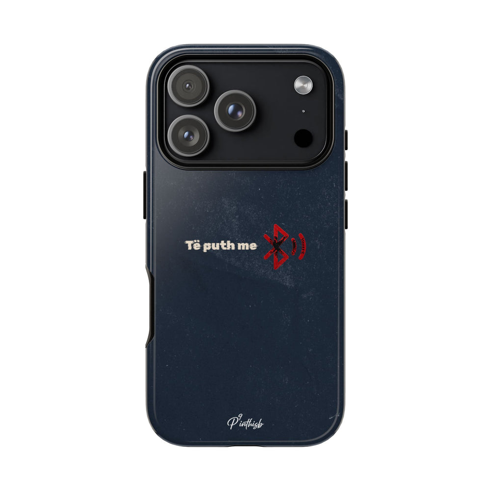 "Te puth me bluetooth" Tough Phone Case
