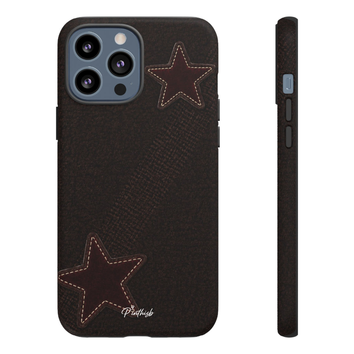 Rustic Stitched Star Phone Case