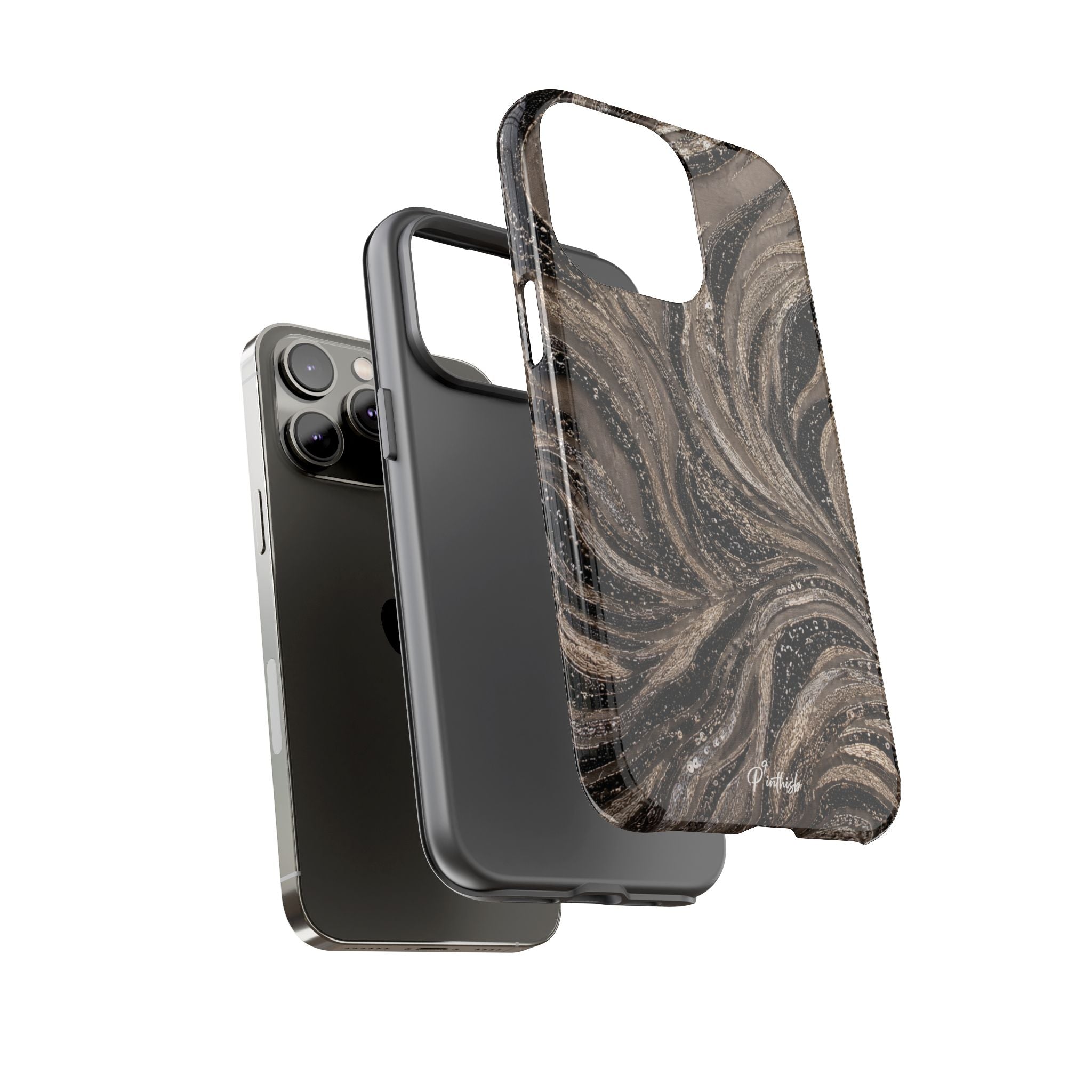 Neutral Swirl Protective Tough Case