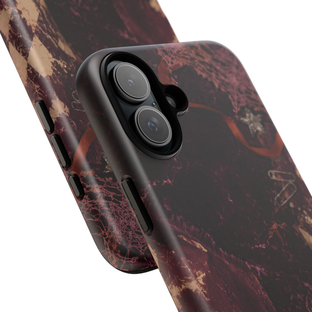 Dark Maroon Vintage Tough Case