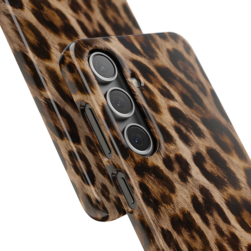 Leopard Print Snap Phone Case