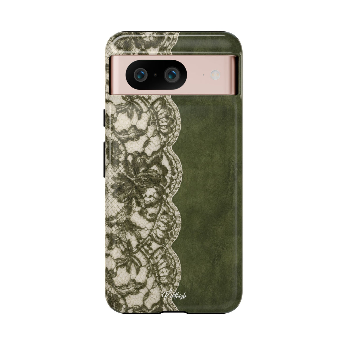 Olive Lace Tough Case