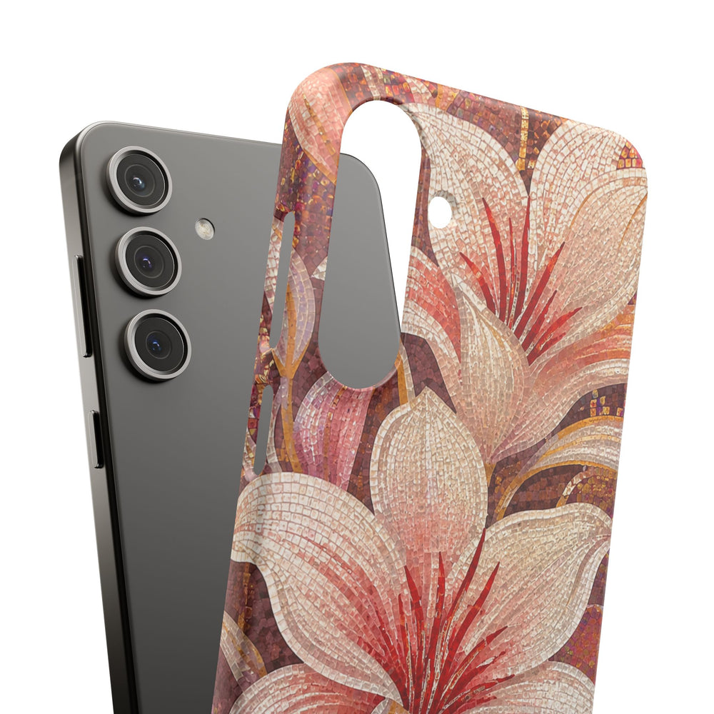 Floral Lily Snap Case