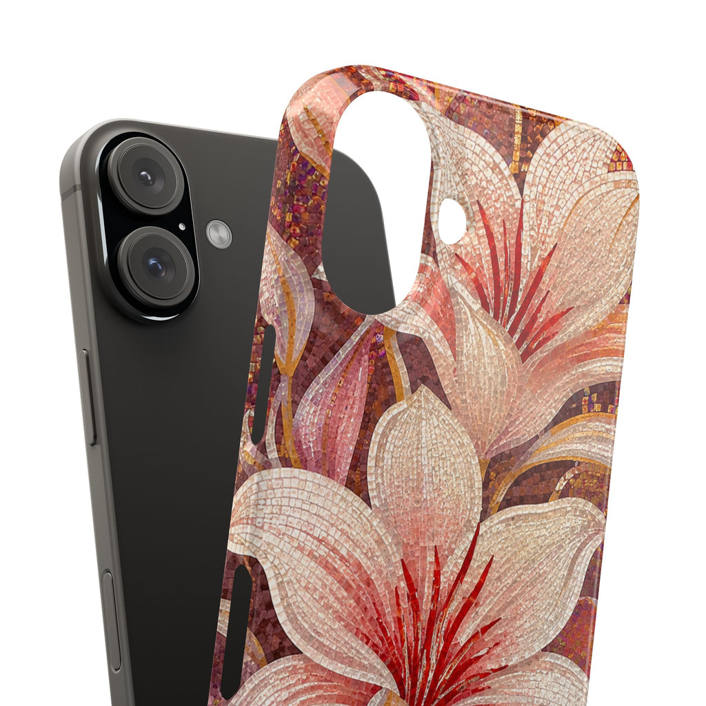 Floral Lily Snap Case