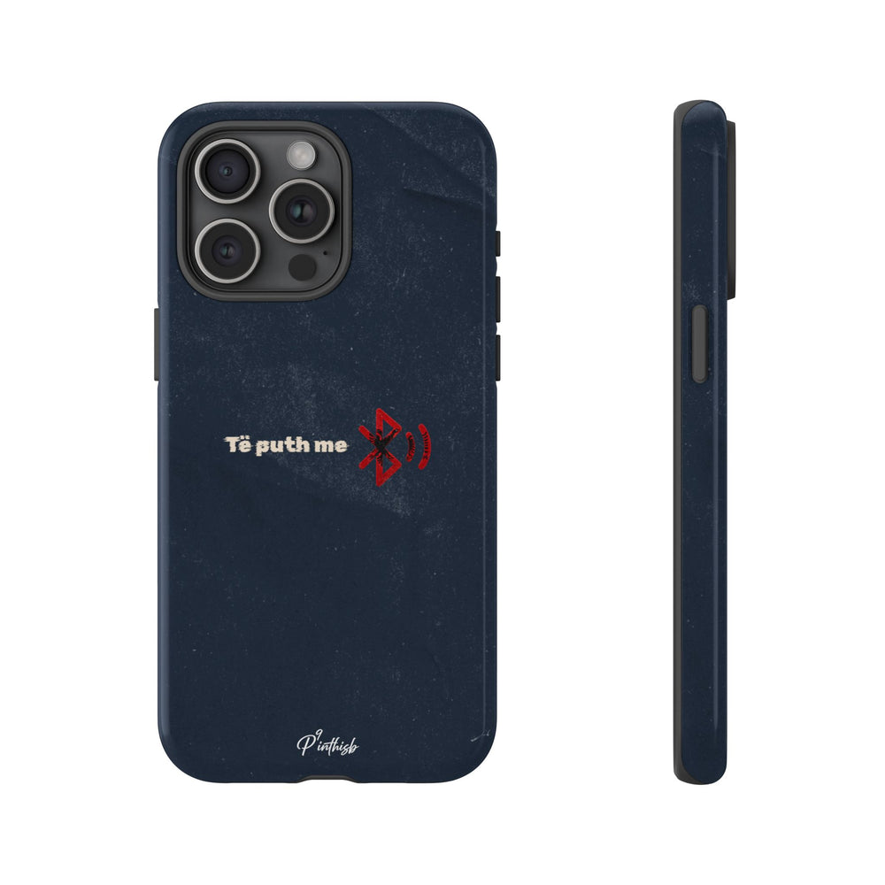 "Te puth me bluetooth" Tough Phone Case