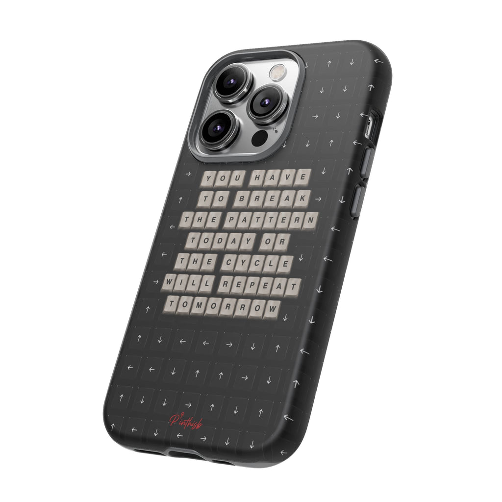 "Break the pattern" Keyboard Tough Case