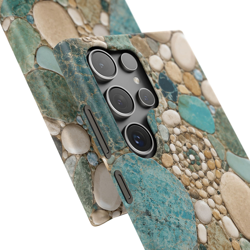 Sea Glass Mosaic Snap Case