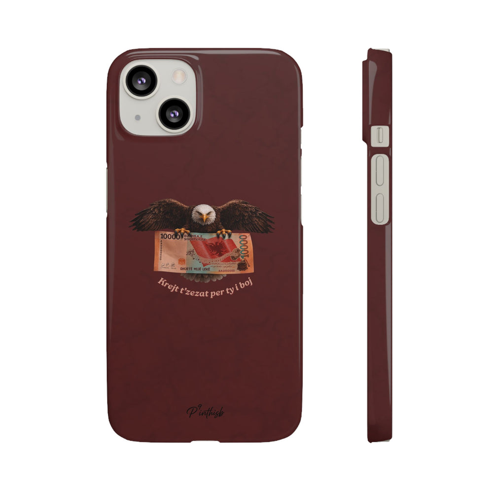 "Krejt t'zezat per ty i boj" Snap Case