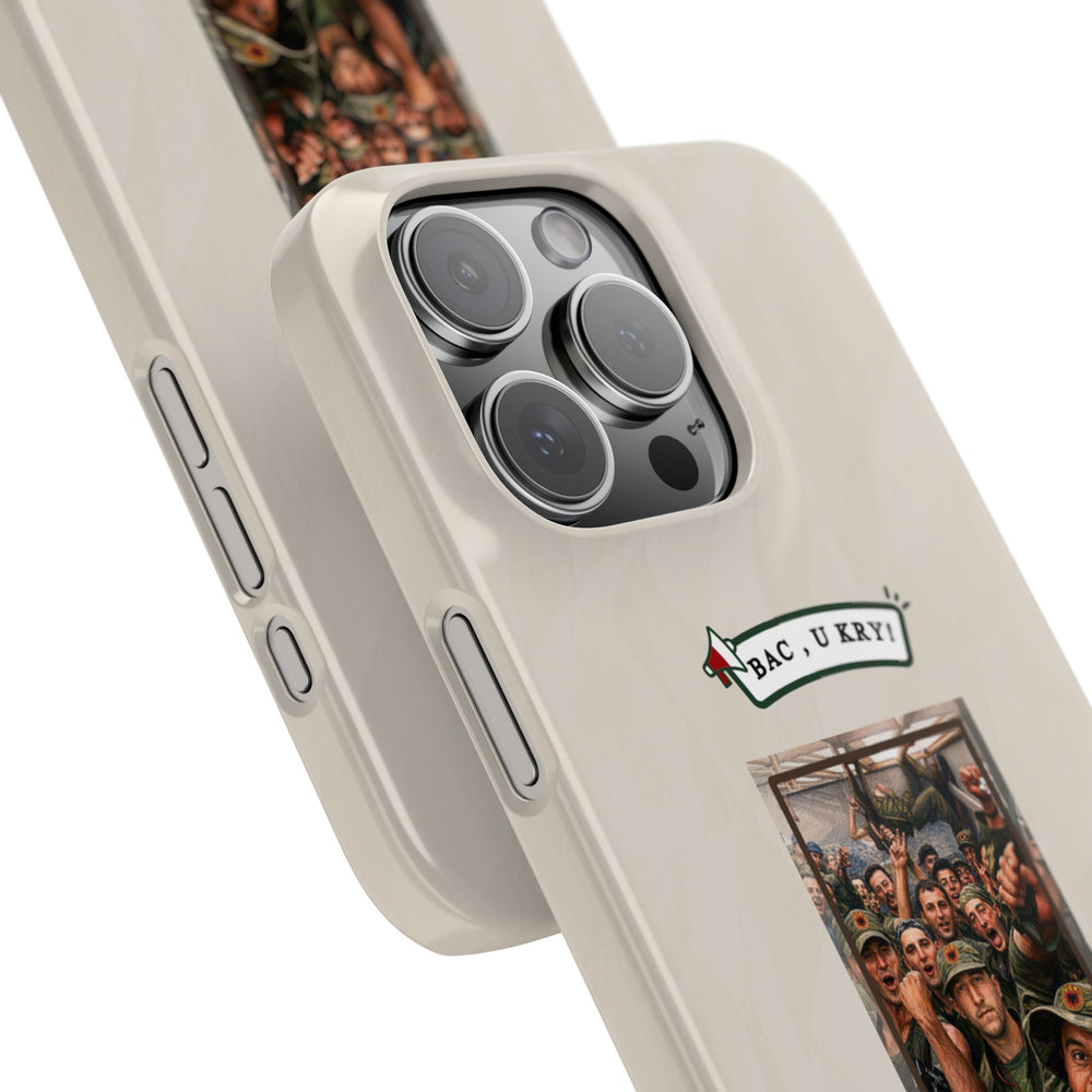 "BAC, U KRY!" Snap Case