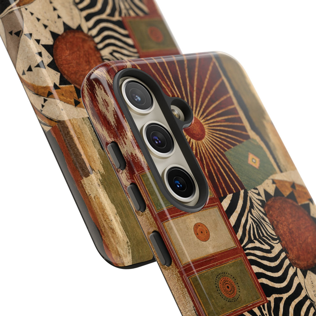 Abstract Boho Collage Tough Case