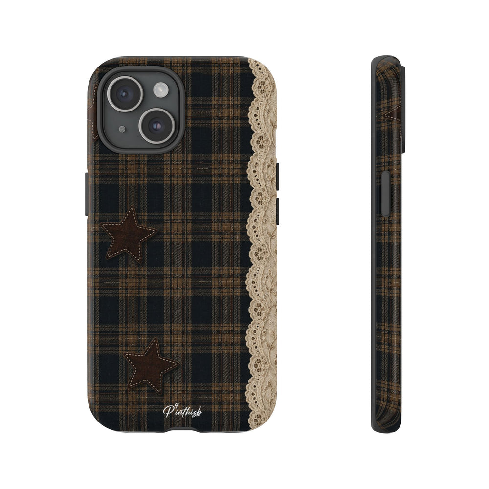 Vintage Stars Lace Phone Case