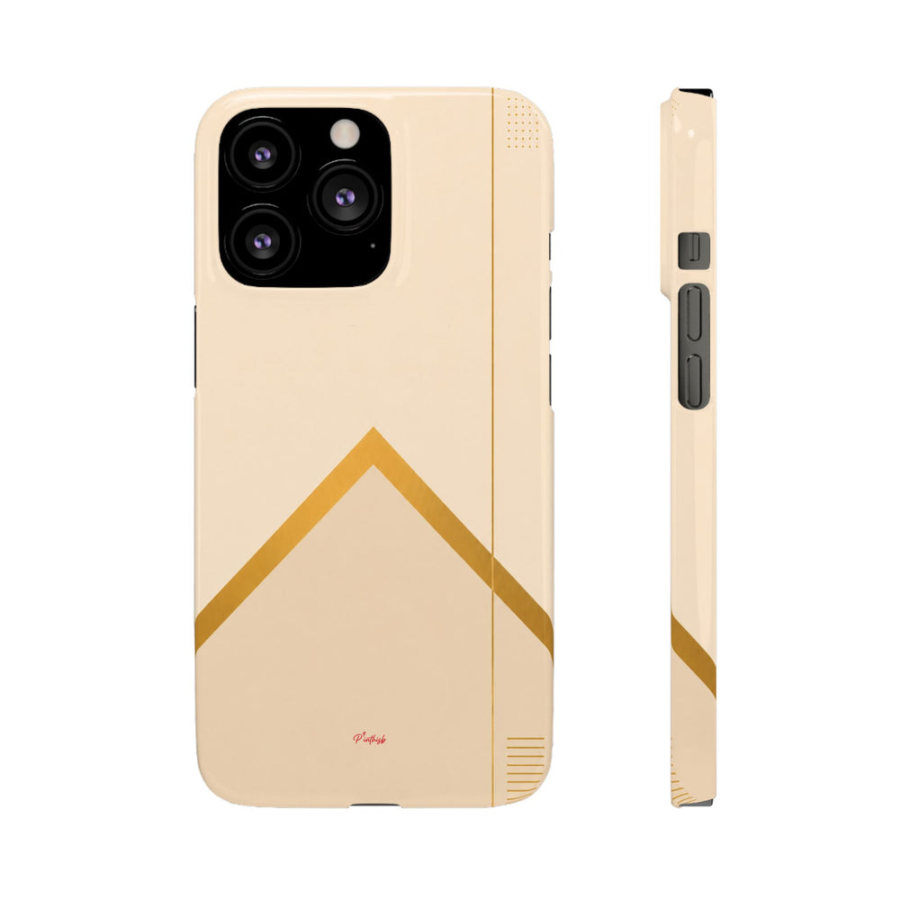 Gold Malboro Inspired Snap Phone Case
