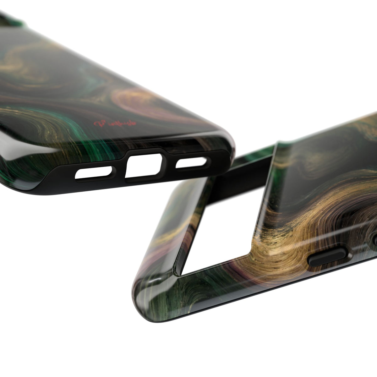 Marbled Forest Tough Phone Case