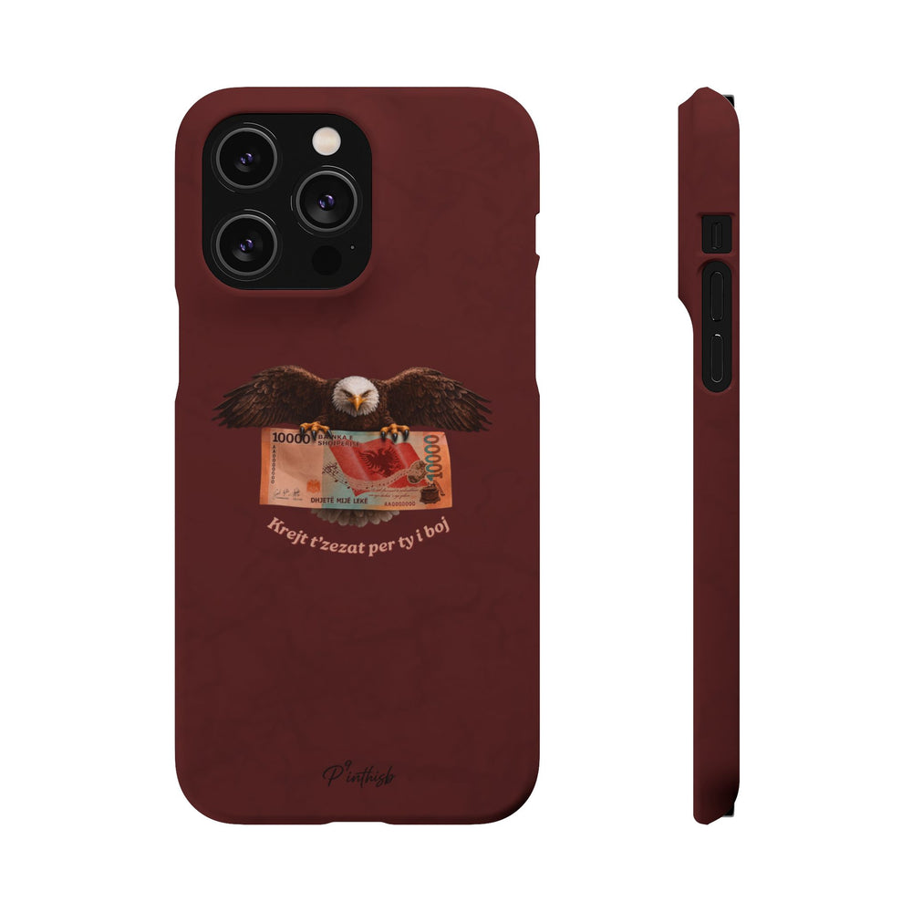 "Krejt t'zezat per ty i boj" Snap Case