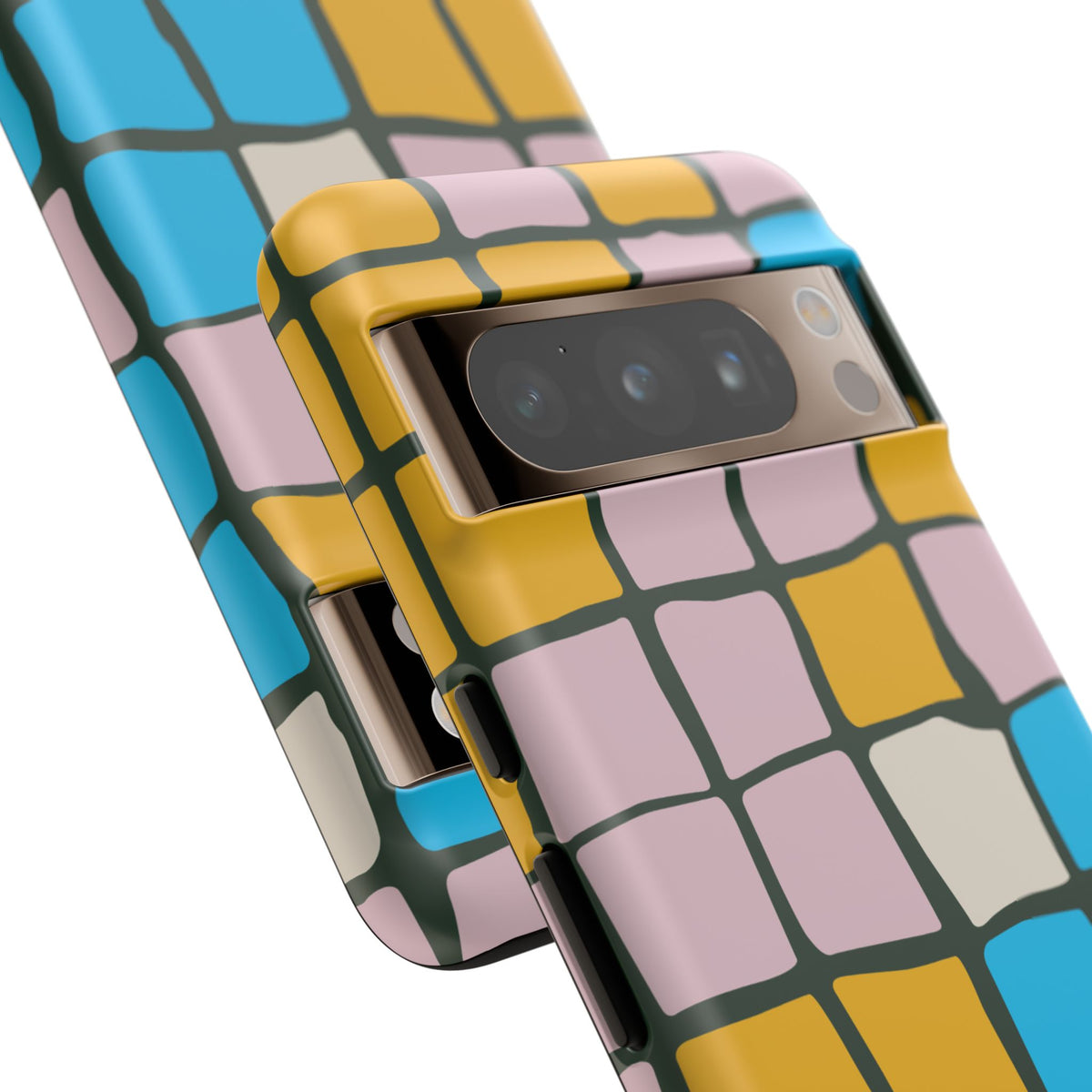 Color Grid Tough Phone Case
