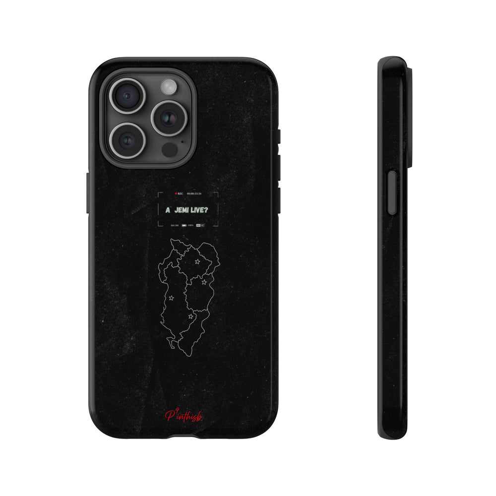 "A jemi live?" Tough Phone Case