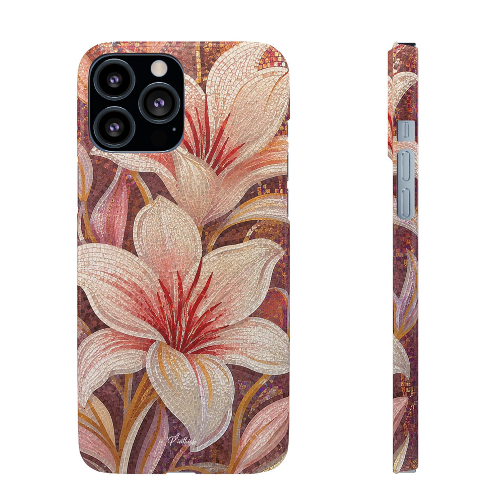 Floral Lily Snap Case