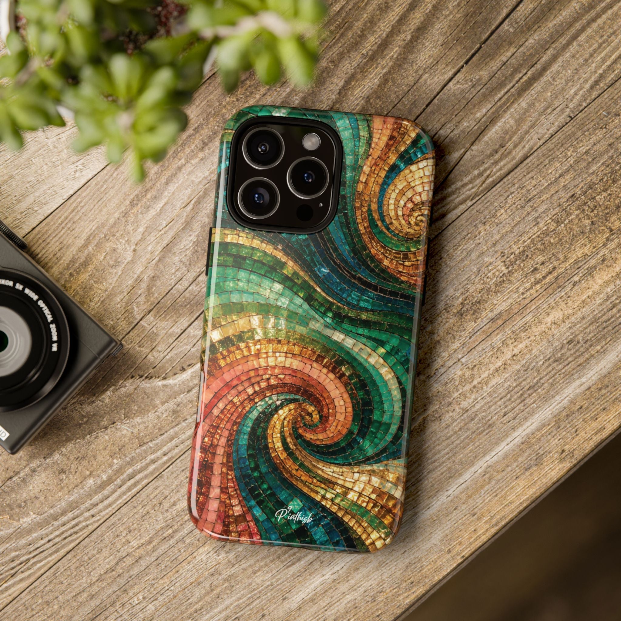 Spiral Mosaic Tough Case