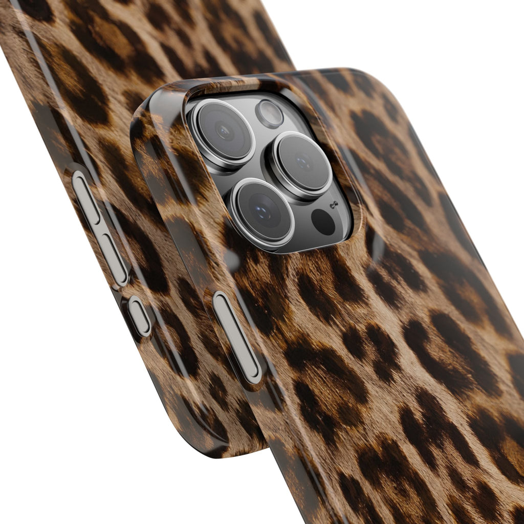 Leopard Print Snap Phone Case
