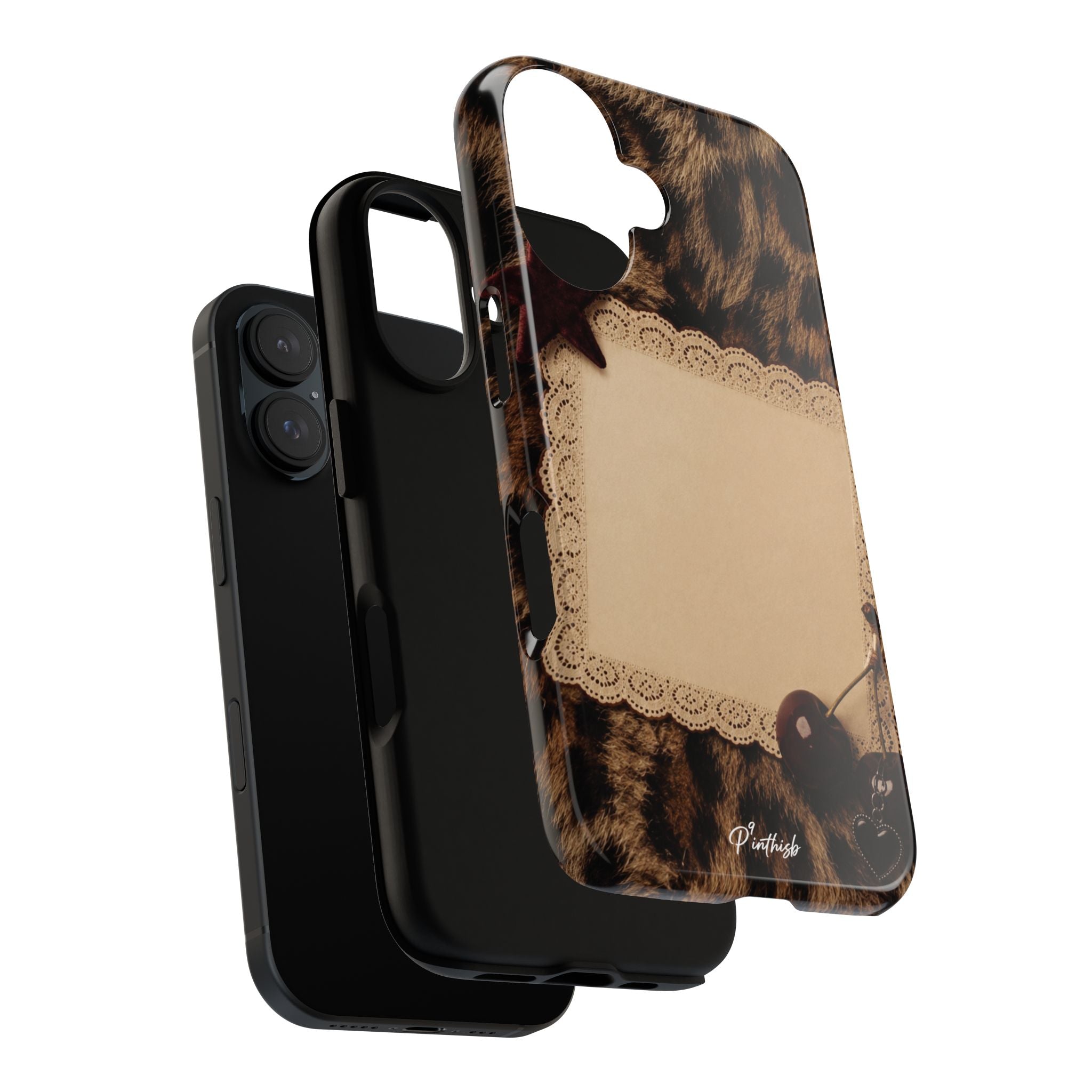 Personalized Leopard Lace Phone Case