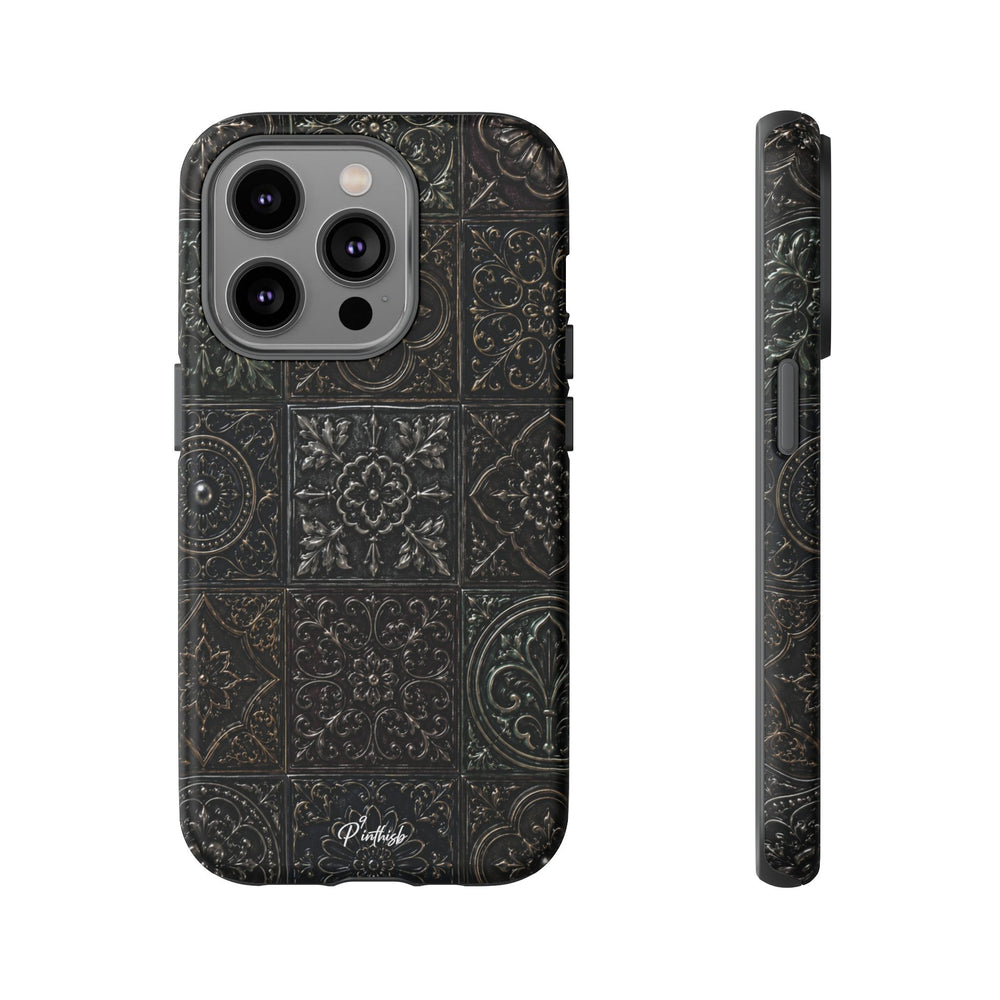 Mosaic Pattern Tough Phone Case