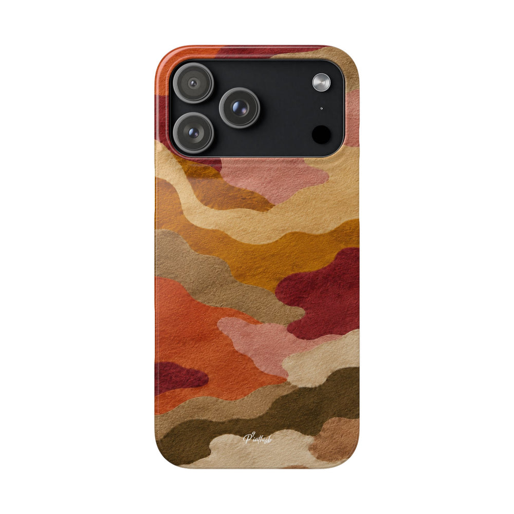Watercolour Camo Snap Case