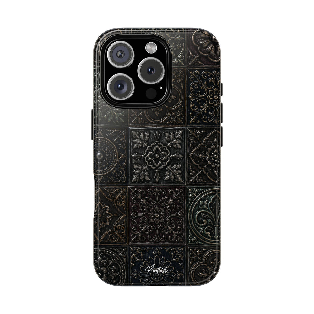 Mosaic Pattern Tough Phone Case