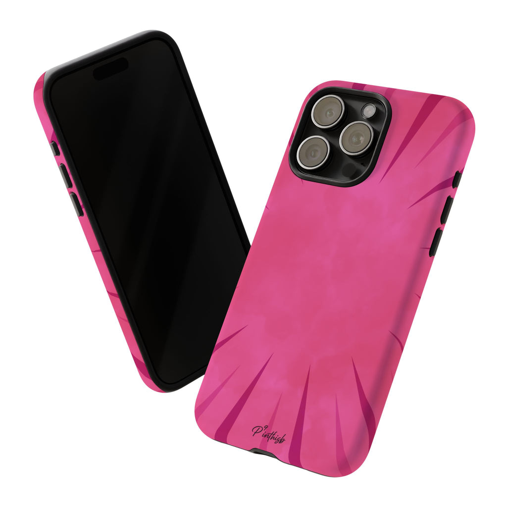 Pink Burst Tough Phone Case