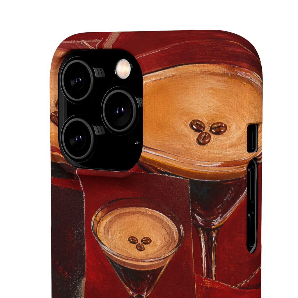 Espresso Martini Snap Phone Case