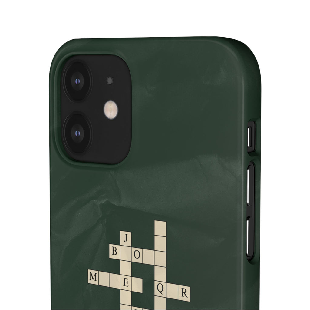 "JBMTQR crossword" Snap Phone Case