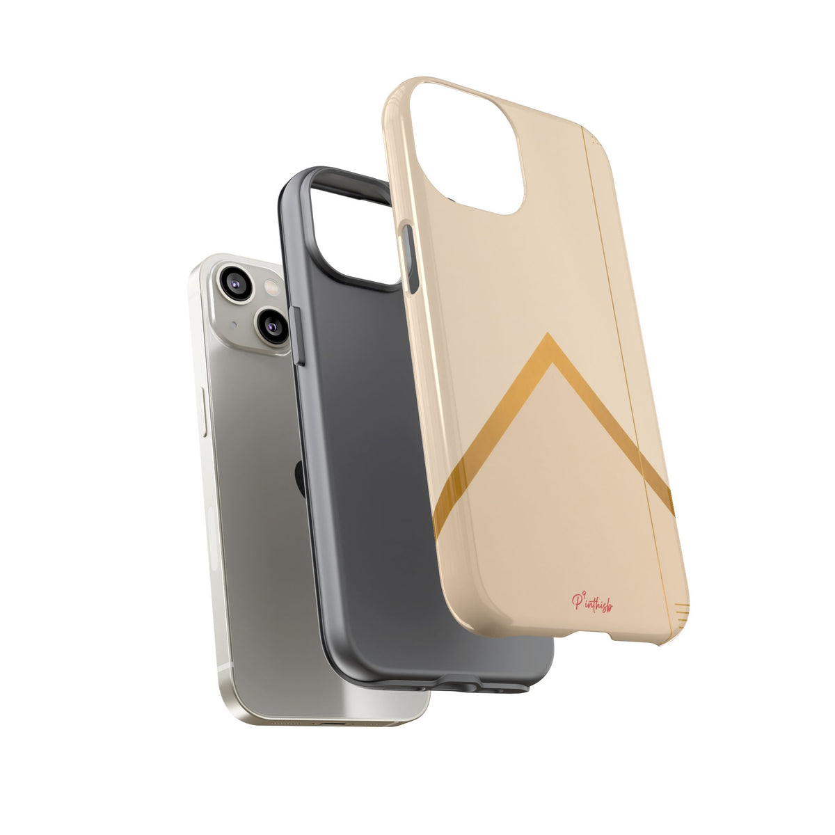 Gold Malboro Inspired Tough Phone Case