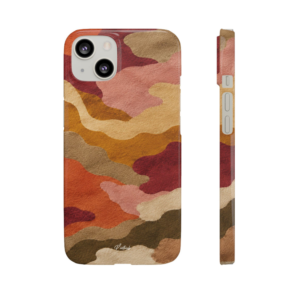 Watercolour Camo Snap Case