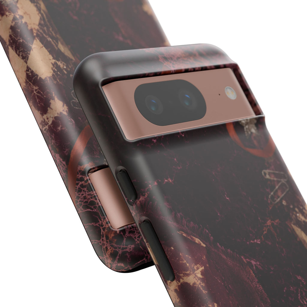 Dark Maroon Vintage Tough Case