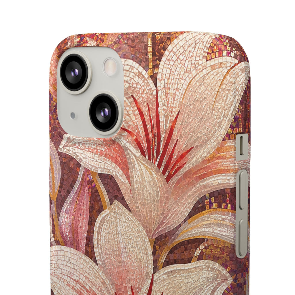 Floral Lily Snap Case
