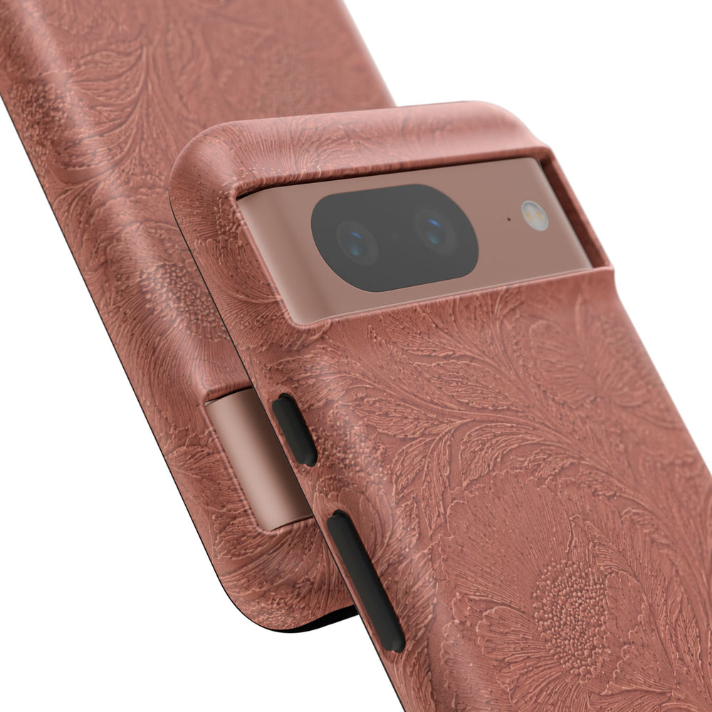Embossed Floral Tough Case
